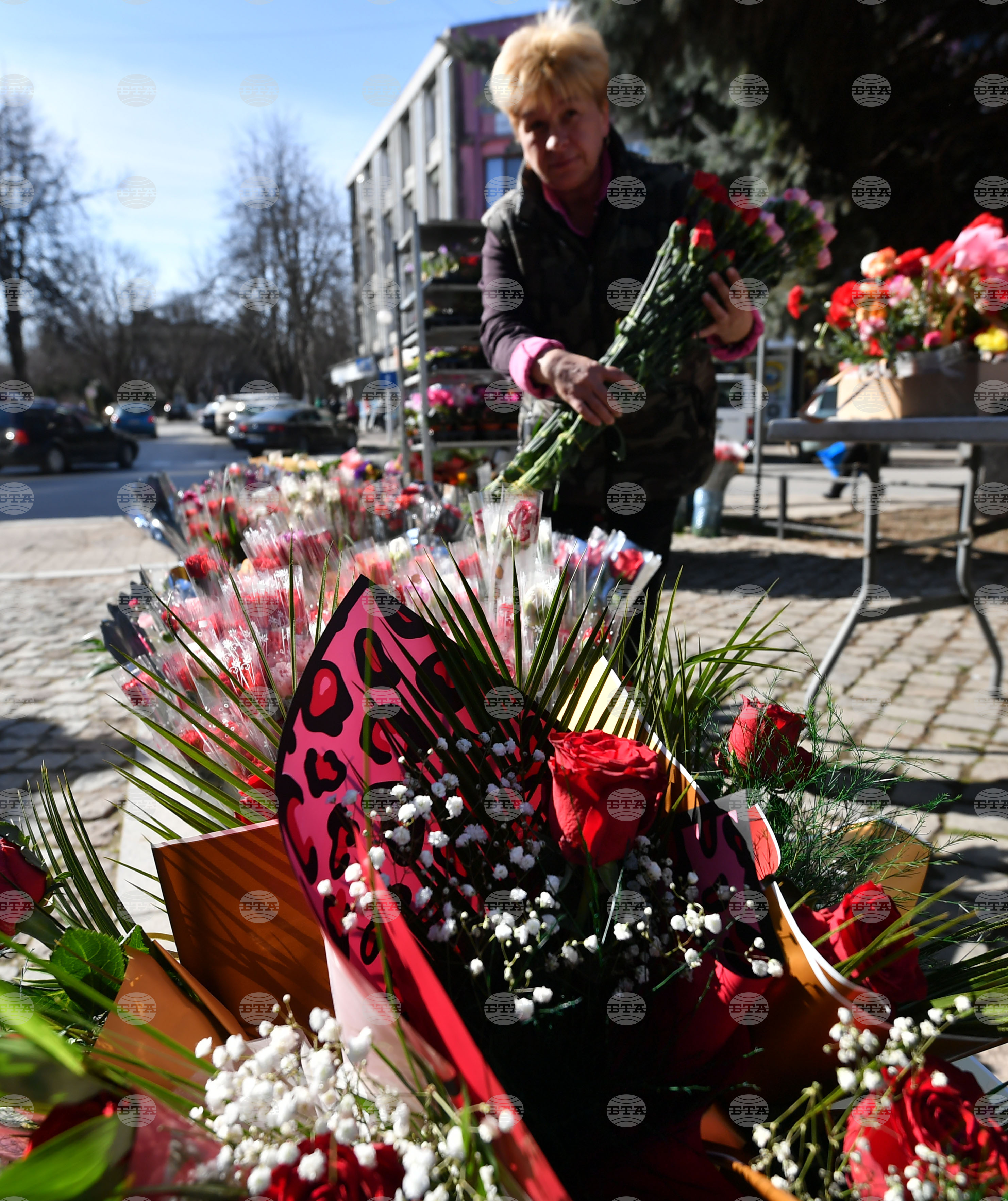 Исперих - цветя за 8-ми март