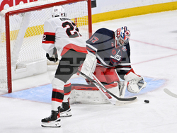 Senators Jets Hockey