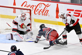 Senators Jets Hockey