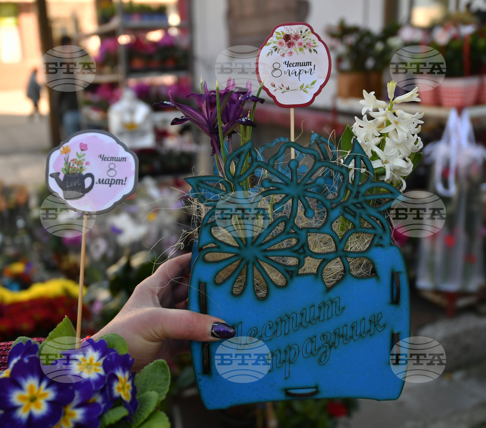 Исперих - цветя за 8-ми март