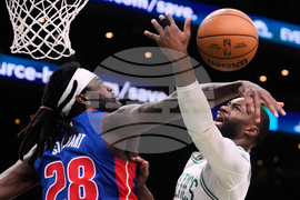 Pistons Celtics Basketball
