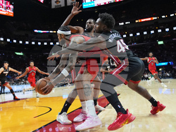 Raptors Heat Basketball