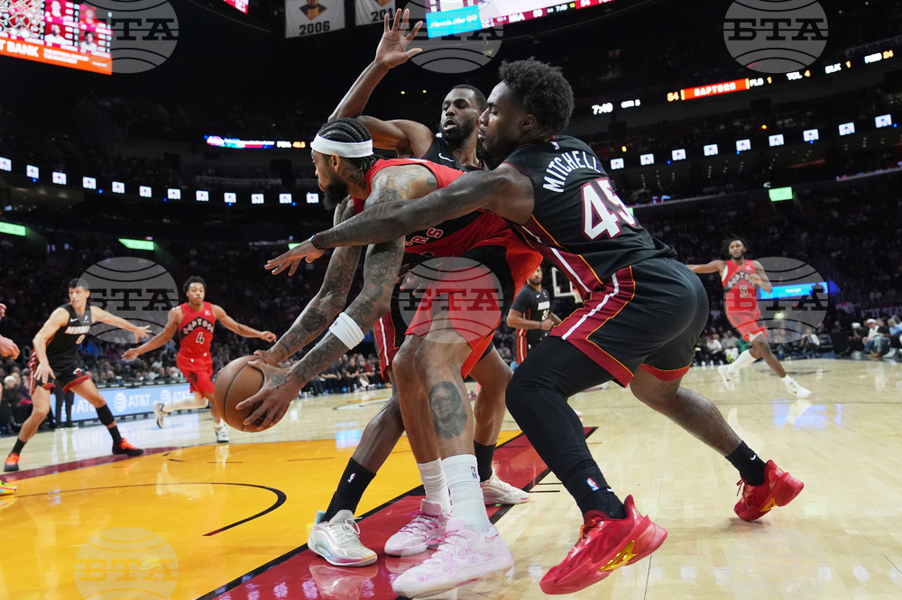 Raptors Heat Basketball