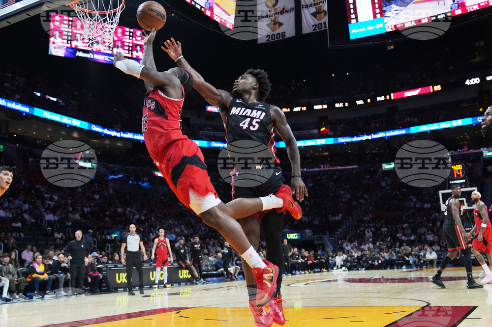 Raptors Heat Basketball