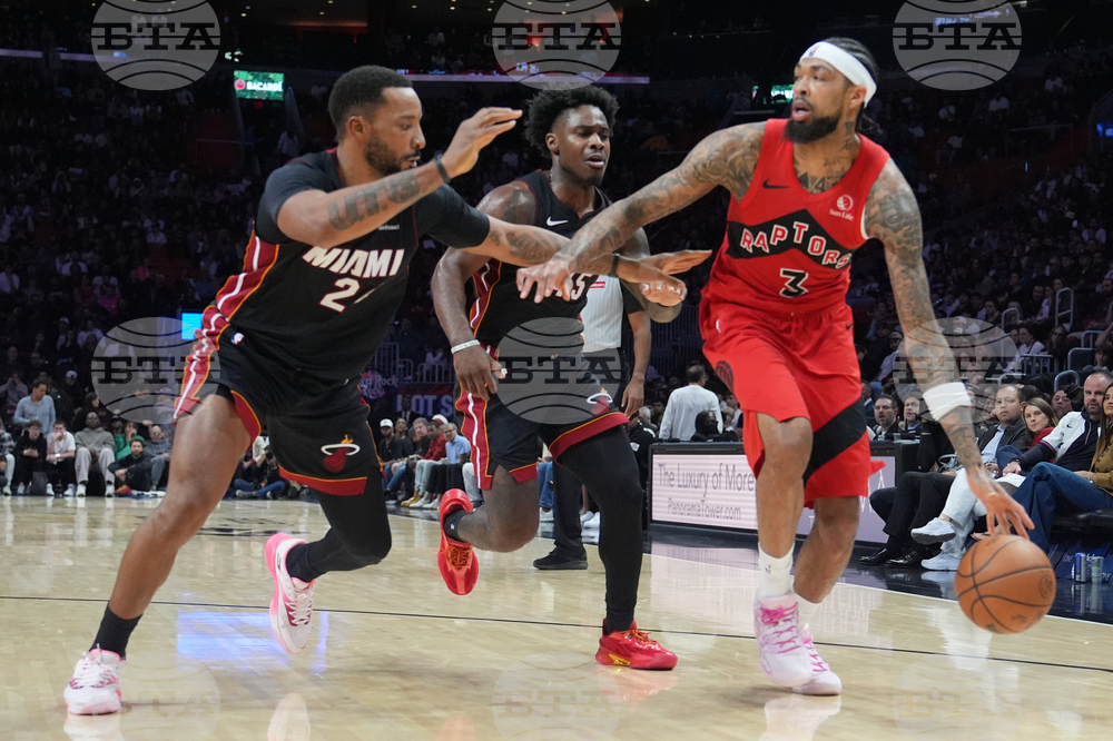 Raptors Heat Basketball