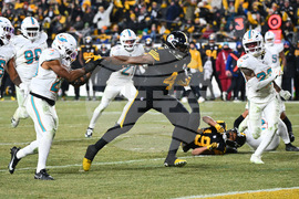 Dolphins Steelers Football