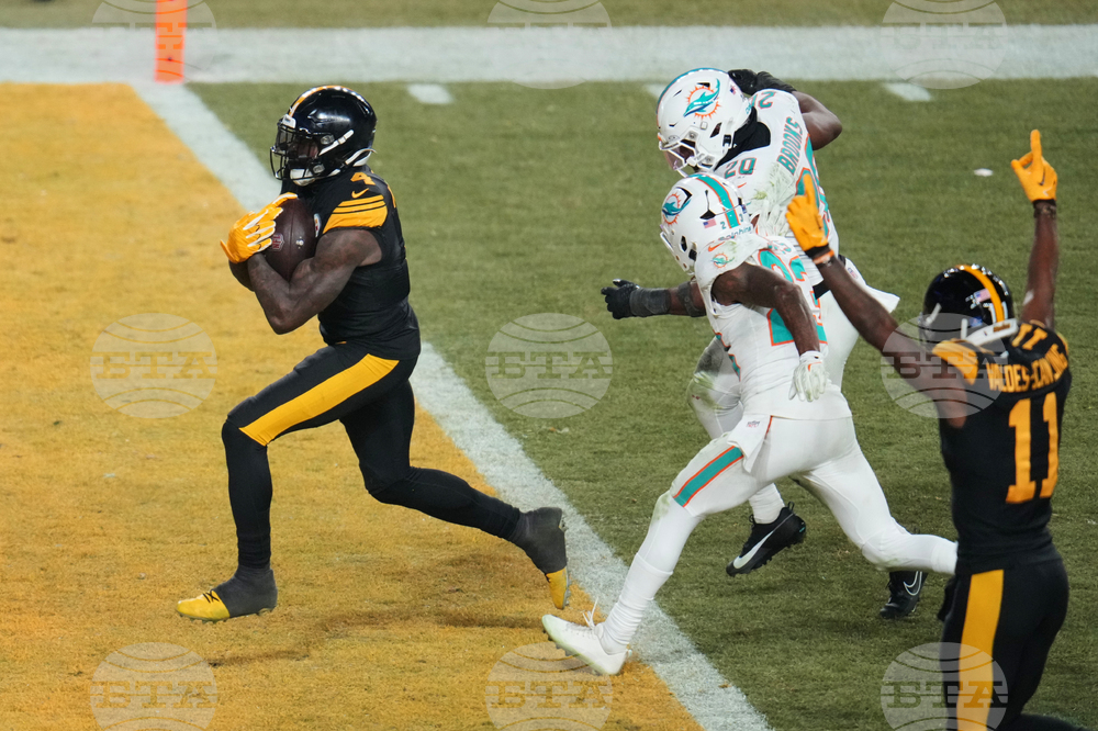 APTOPIX Dolphins Steelers Football