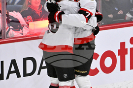 Senators Jets Hockey