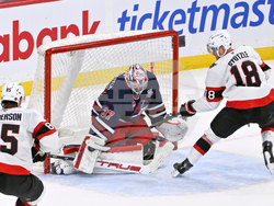 Senators Jets Hockey