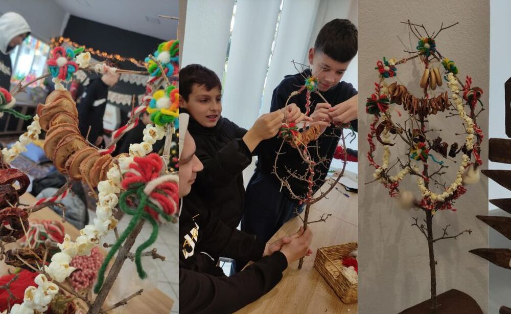 Сурвачки изработваха учениците от Българското неделно училище „Васил Левски“ в Катерини, Гърция 