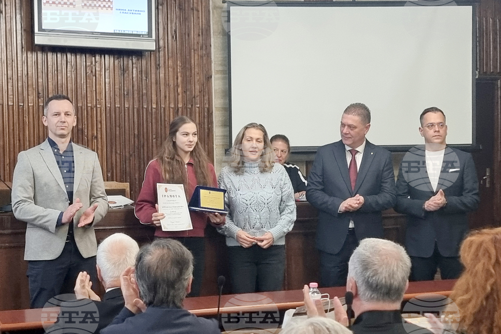 Михаела Стефанова е най-добър спортист на Добрич за месец ноември