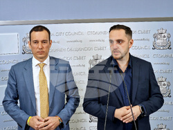 Васил Терзиев - Цветомир Петров - брифинг