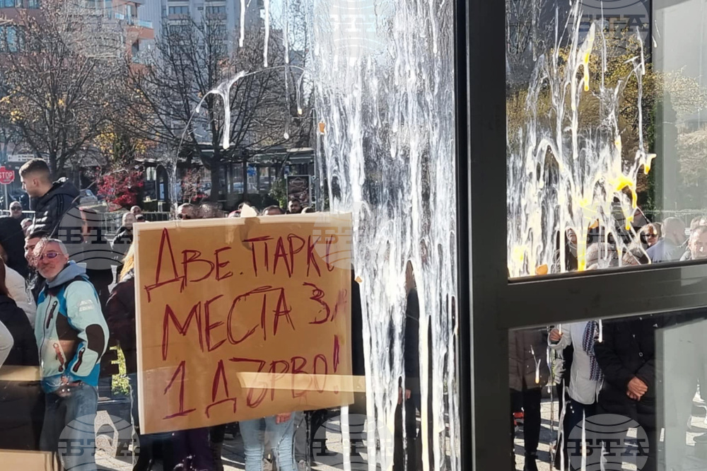 Несебър - Общински съвет - протест