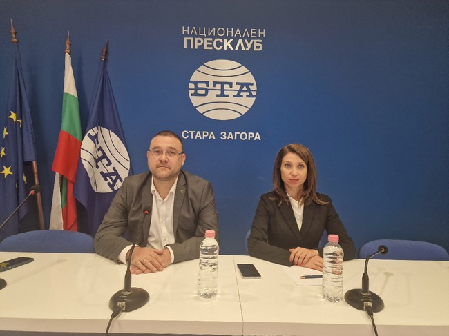 Пресконференция на ПП "Възраждане" в Национален пресклуб на БТА в Стара Загора