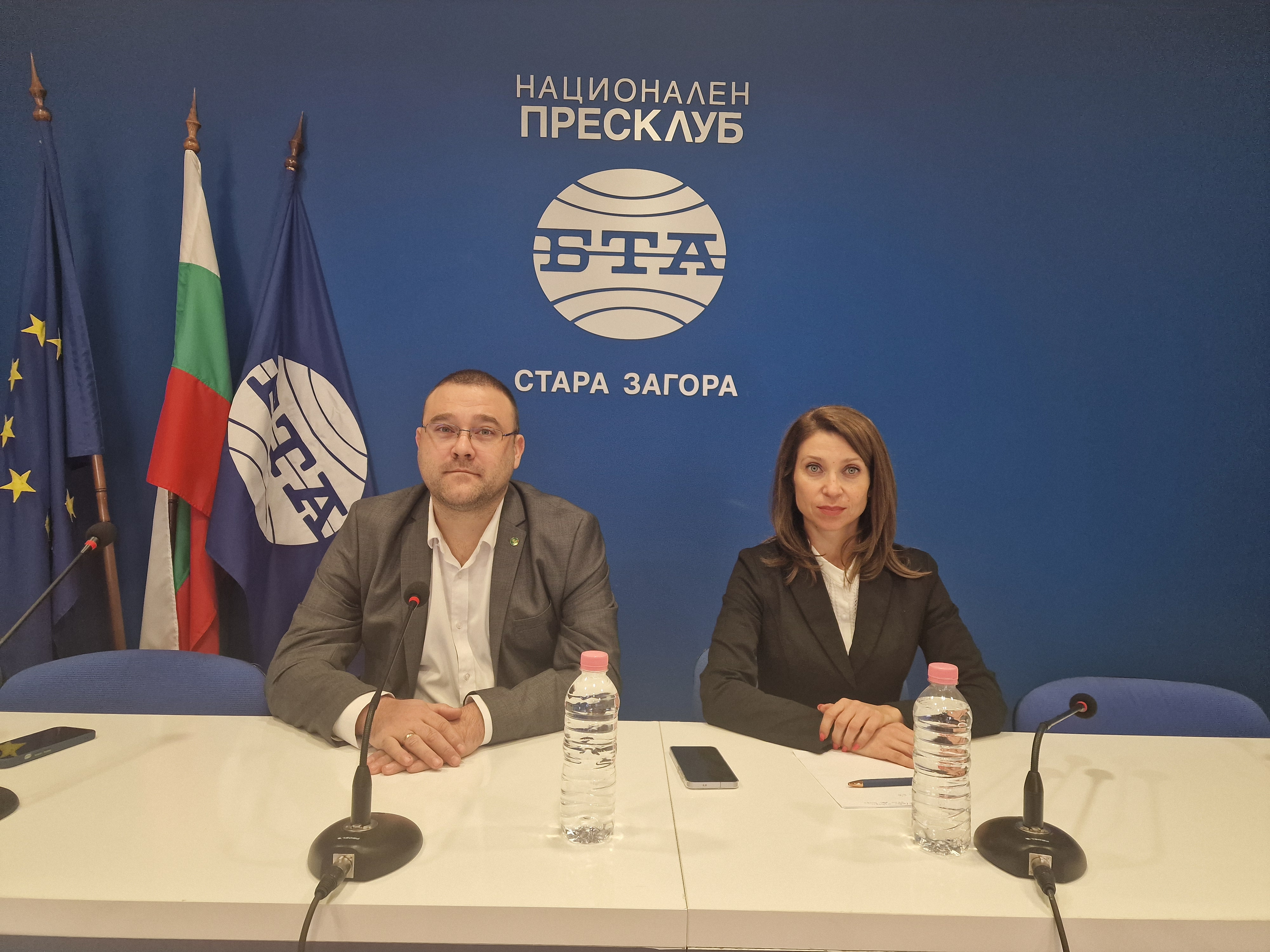 Пресконференция на ПП "Възраждане" в Национален пресклуб на БТА в Стара Загора