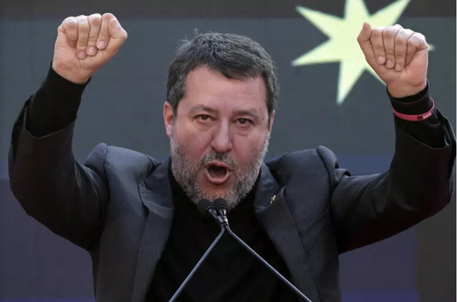 АНСА: Москва похвали Матео Салвини за критиките му към европейската политика спрямо Русия