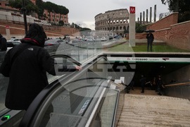 Italy Colosseum Metro Stations