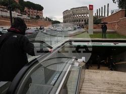 Italy Colosseum Metro Stations