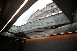 Italy Colosseum Metro Stations
