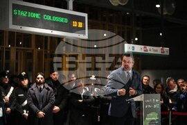 Italy Colosseum Metro Stations