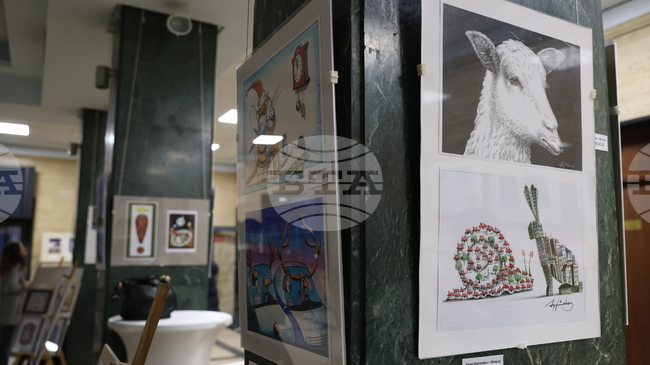 Благотворителна изложба за деца, пострадали при пътни инциденти, беше открита в сградата на БНР 