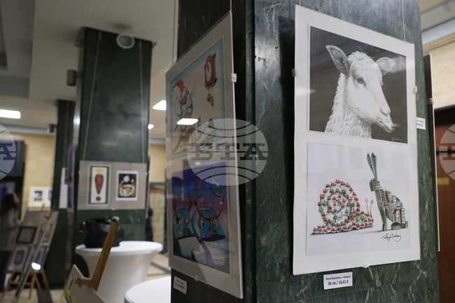 Благотворителна изложба за деца, пострадали при пътни инциденти, беше открита в сградата на БНР 