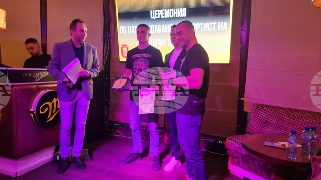 Кикбоксьорът Диян Димитров бе отличен за Спортист на Добрич за 2025 година