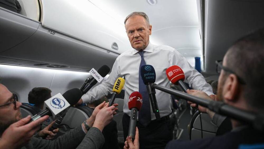 ПАП: ЕС вече разбира, че сигурността на източния фланг е съвместна отговорност, заяви полският премиер след среща на върха на НАТО 