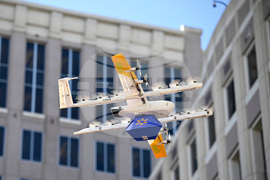 Wing and Walmart Drone Delivery Demos in Orlando