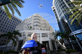 Wing and Walmart Drone Delivery Demos in Orlando