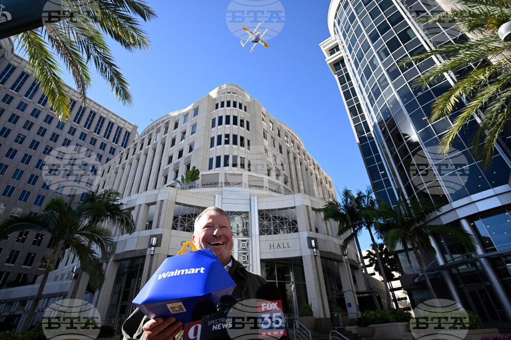 Wing and Walmart Drone Delivery Demos in Orlando