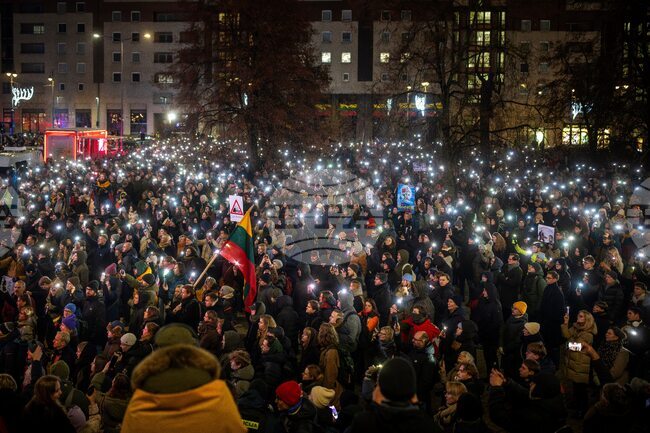 Lithuanian Protest