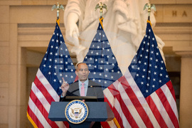 Congress Virginia Statue