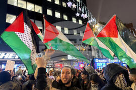 Britain Israel Palestinians Protest