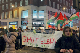 Britain Israel Palestinians Protest