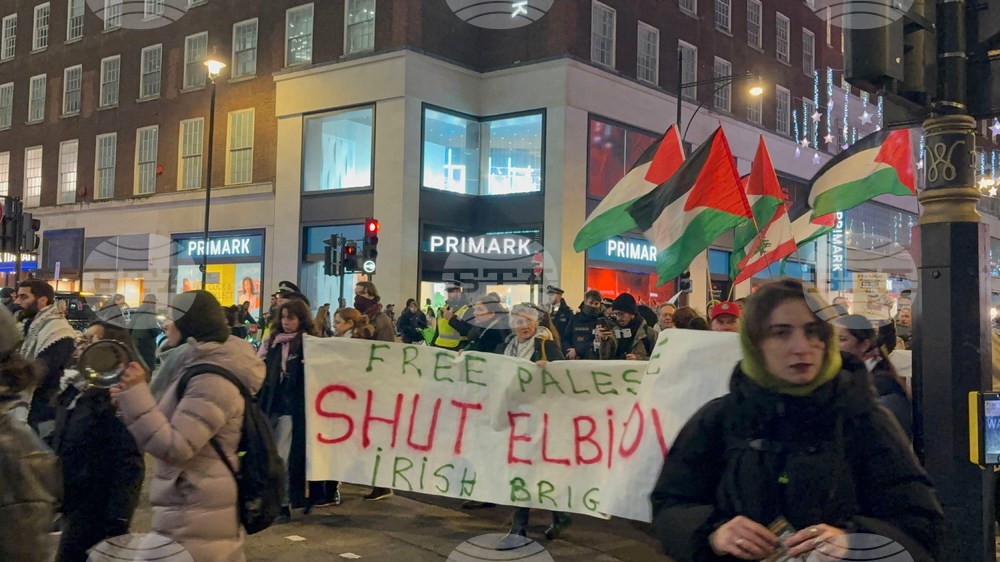 Britain Israel Palestinians Protest