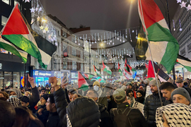 Britain Israel Palestinians Protest