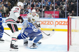 Blackhawks Maple Leafs Hockey