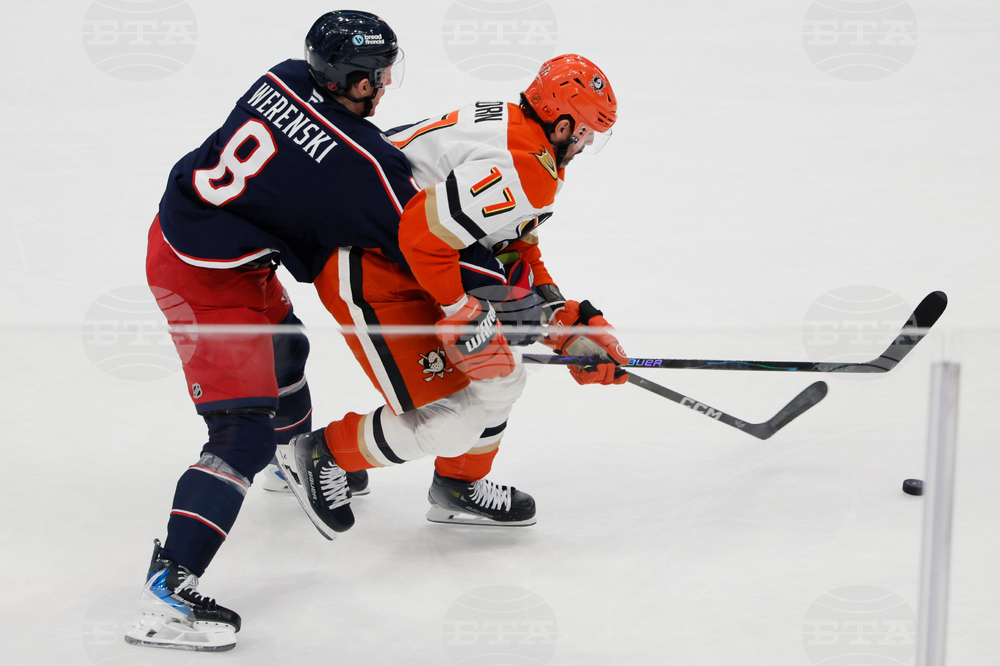 Ducks Blue Jackets Hockey