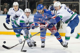 Canucks Rangers Hockey