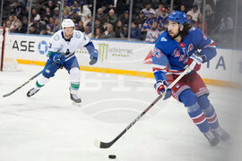 Canucks Rangers Hockey