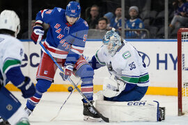 Canucks Rangers Hockey