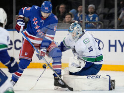 Canucks Rangers Hockey