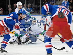 Canucks Rangers Hockey