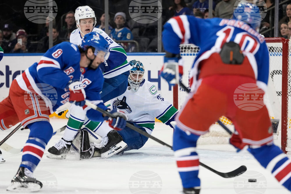 Canucks Rangers Hockey