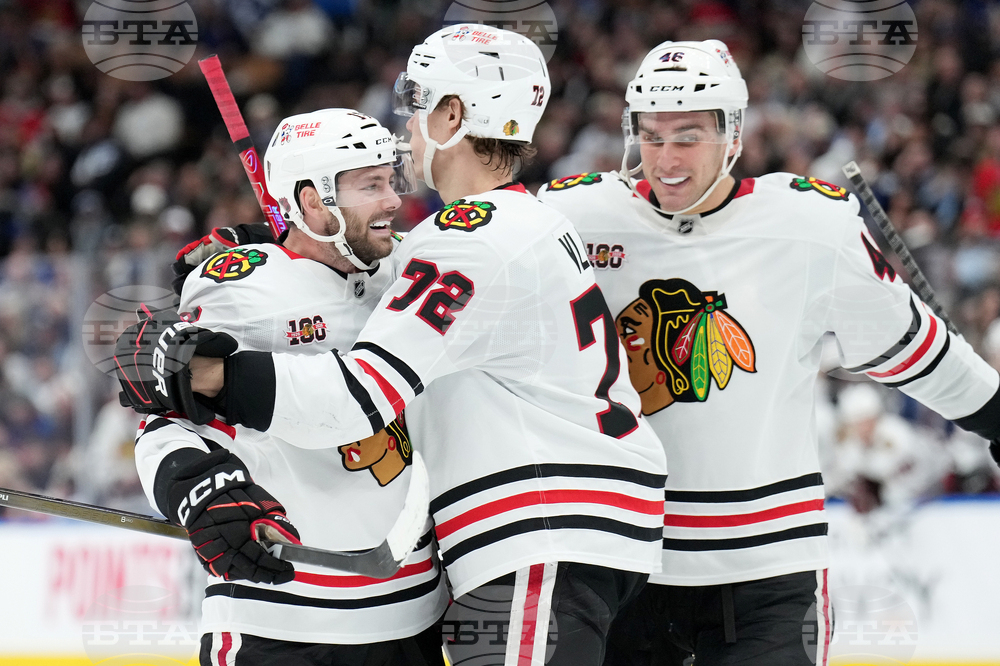 Blackhawks Maple Leafs Hockey