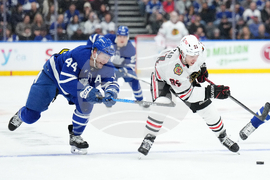 Blackhawks Maple Leafs Hockey