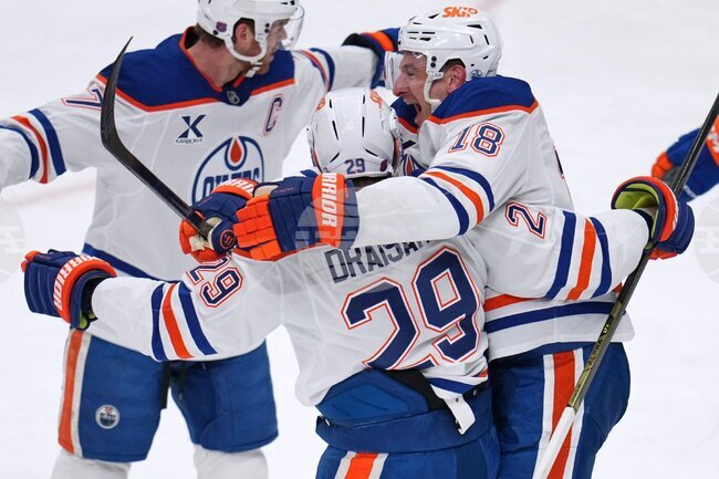 Oilers Penguins Hockey