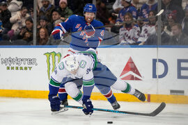 Canucks Rangers Hockey