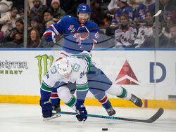 Canucks Rangers Hockey